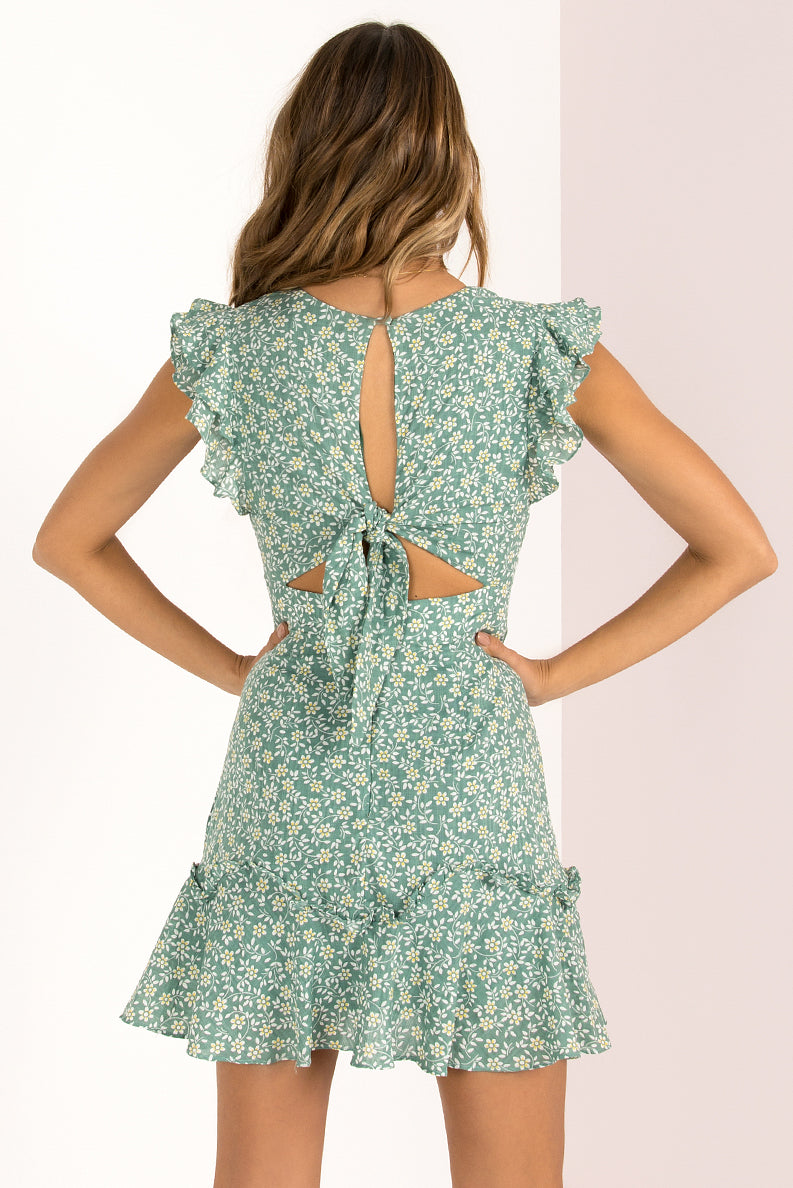 Gracie Dress / Green