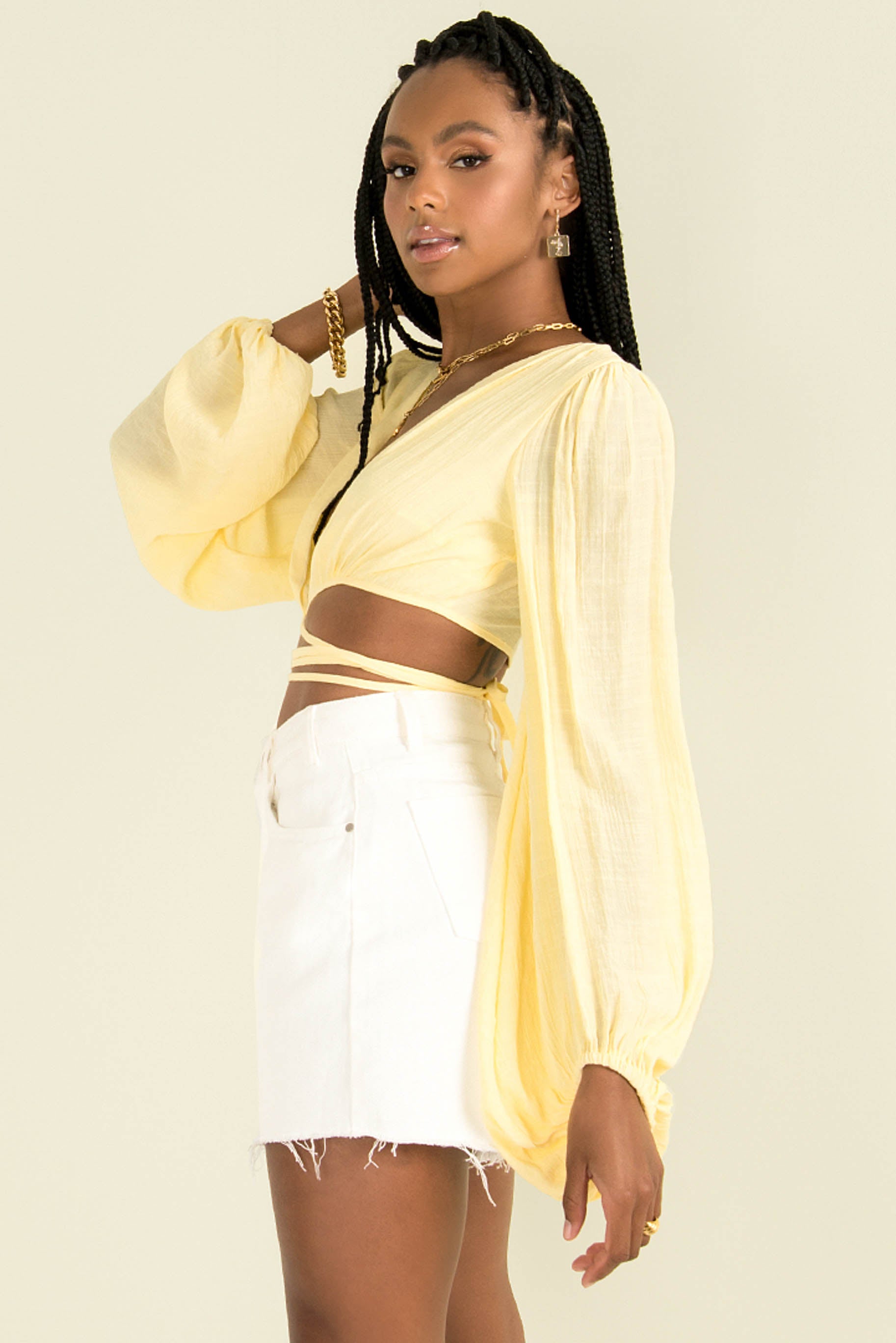 Polly Top / Yellow