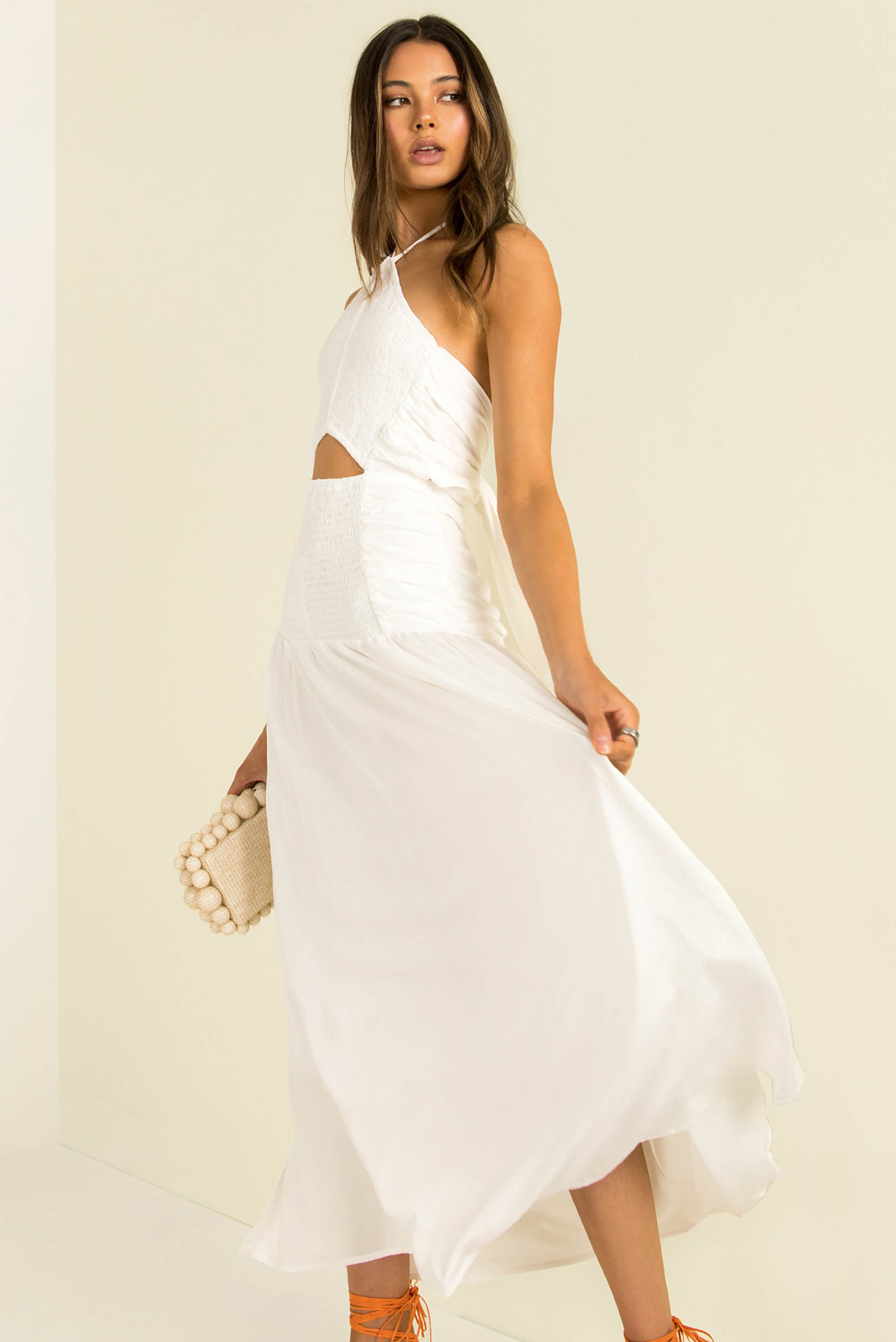Mirage Dress / White