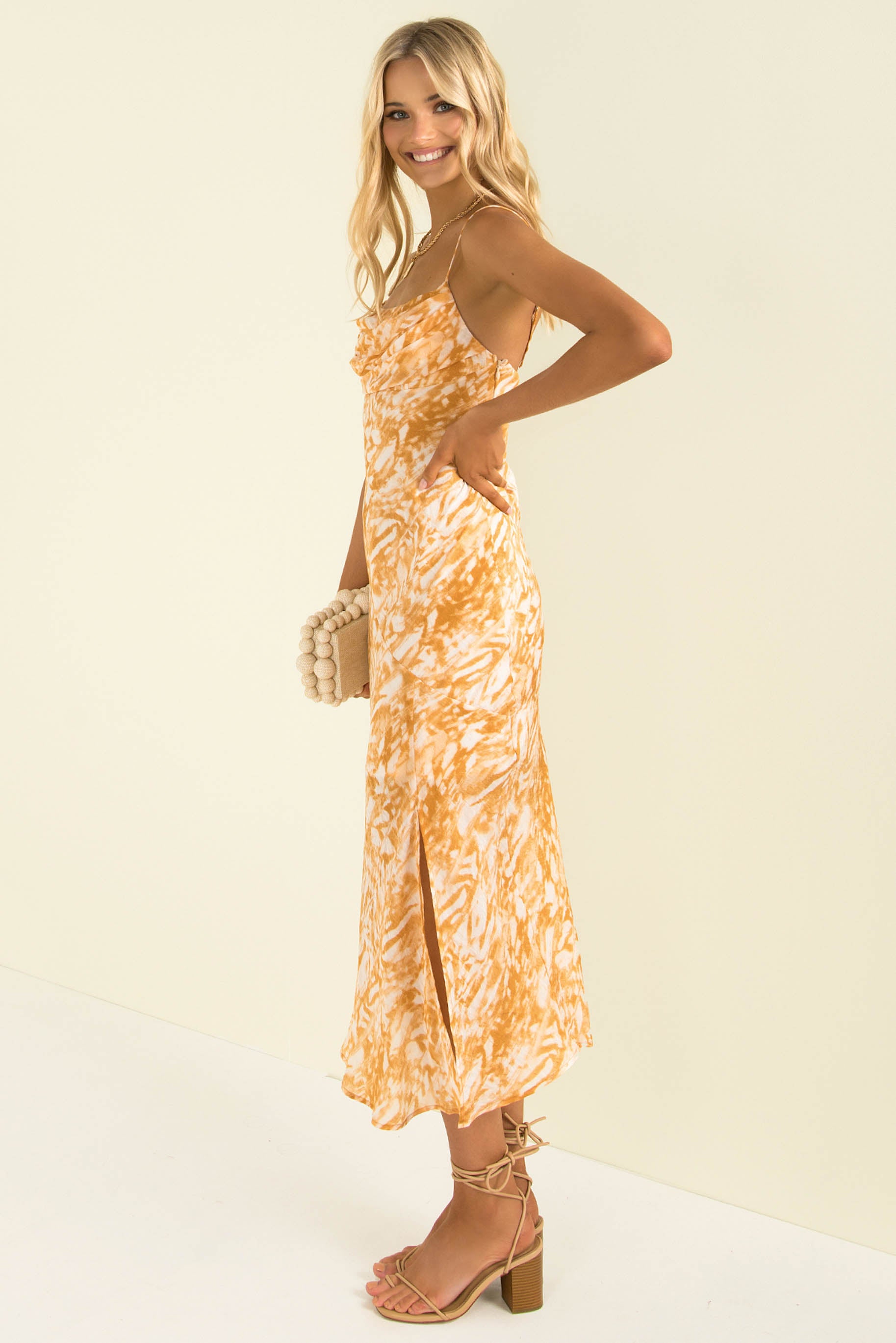 Estelle Dress / Orange