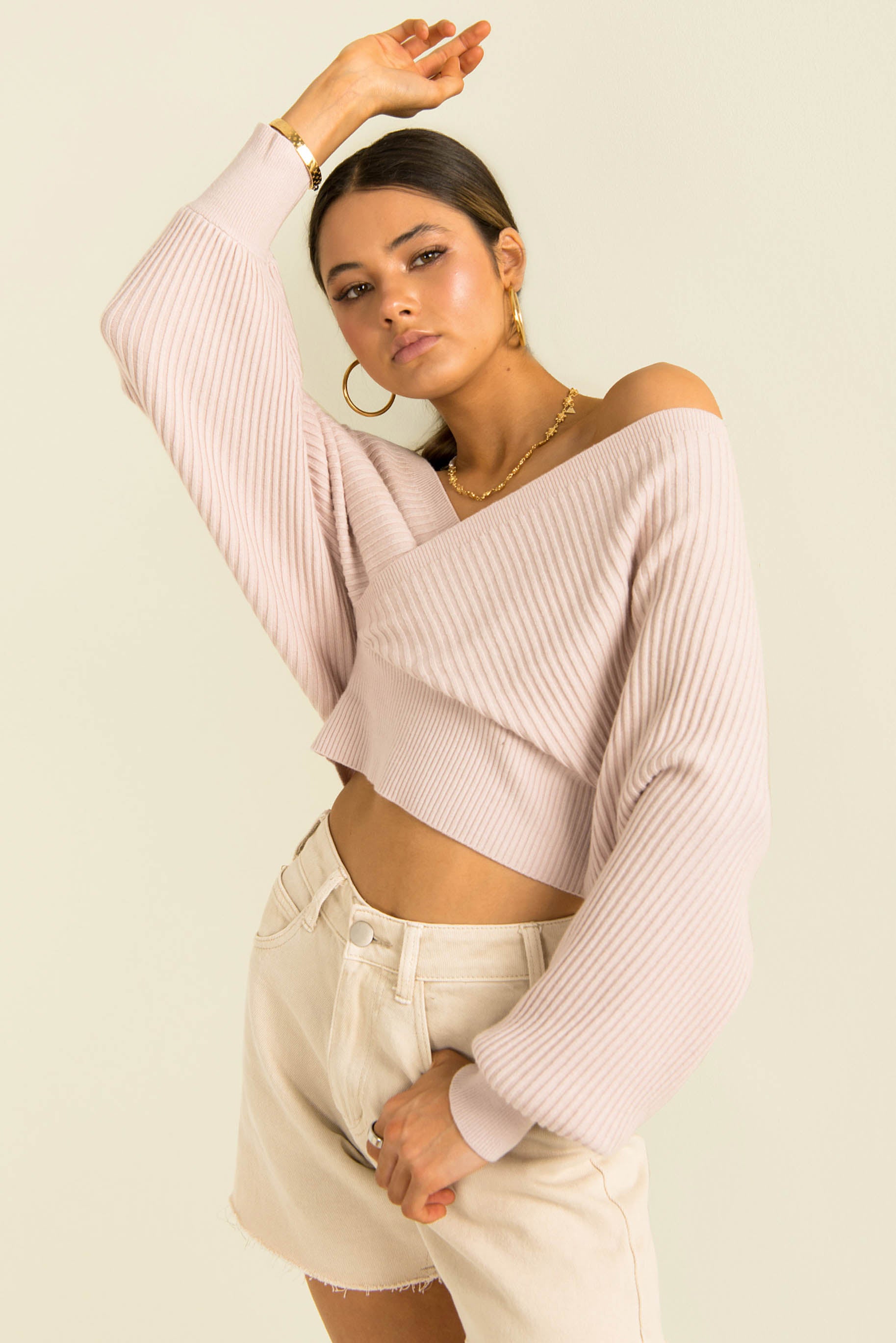 Fiona Knit / Dusty Pink