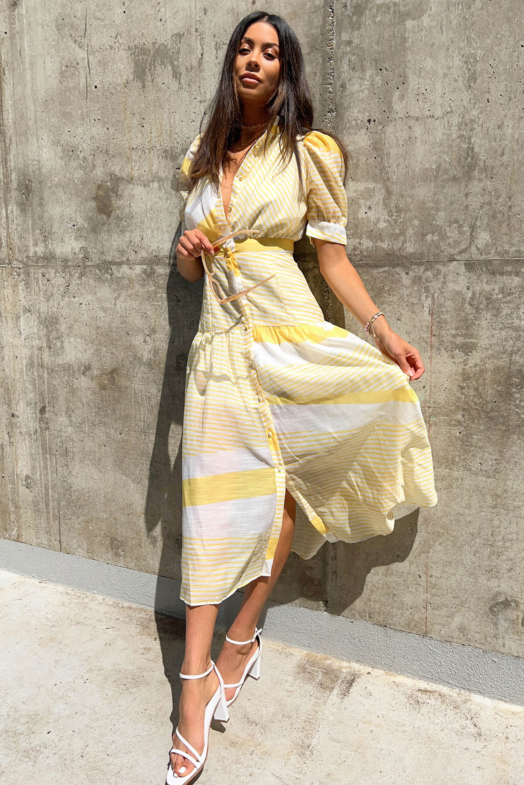 Venice Dress / Yellow