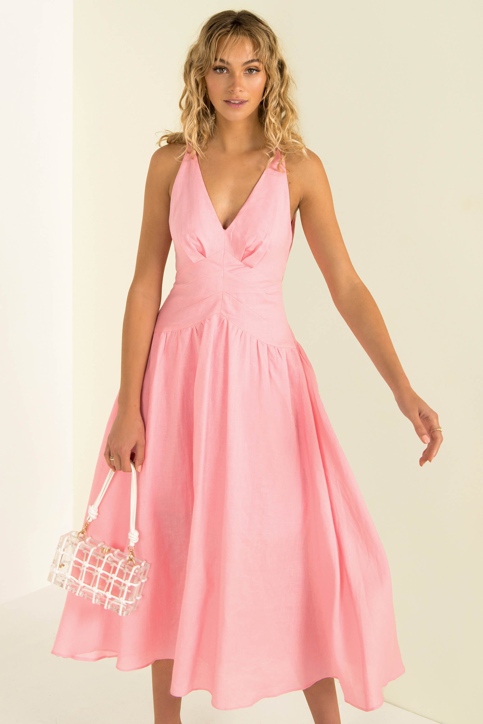 Amory Dress / Pink
