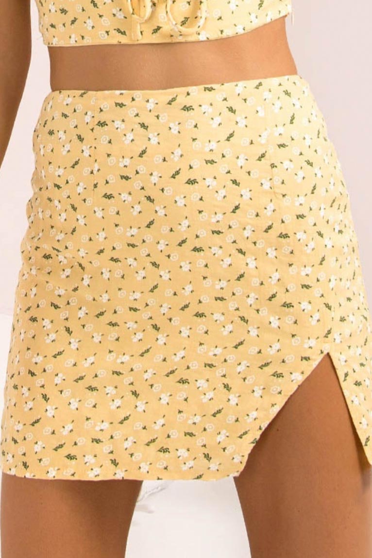 Renee Skirt / Yellow