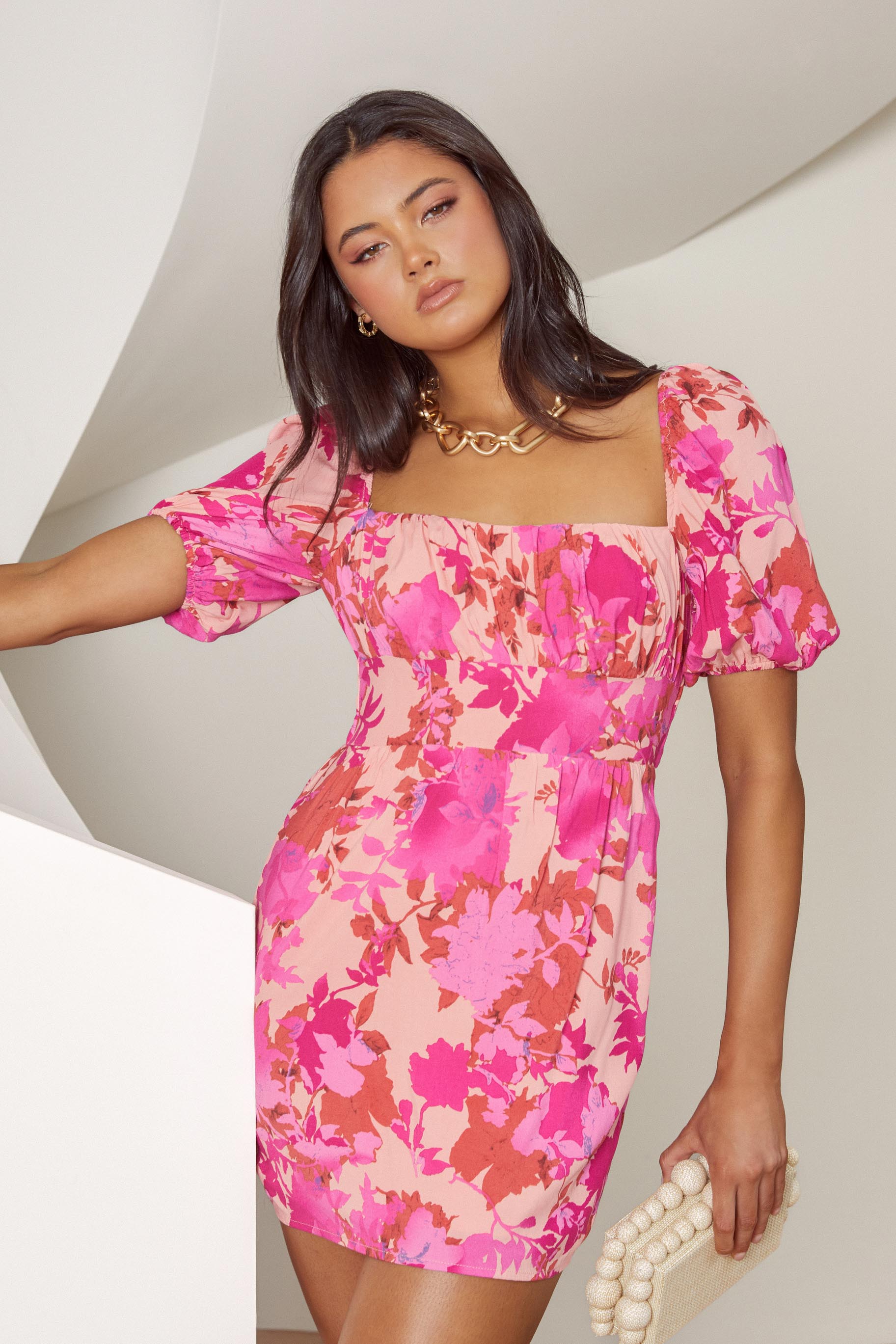 Thea Dress / Pink