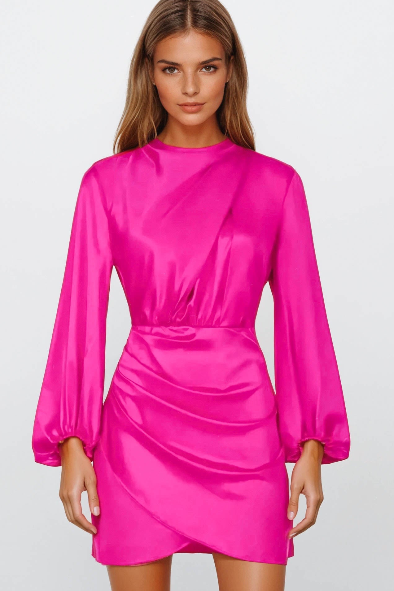 Filippa Dress / Fuchsia