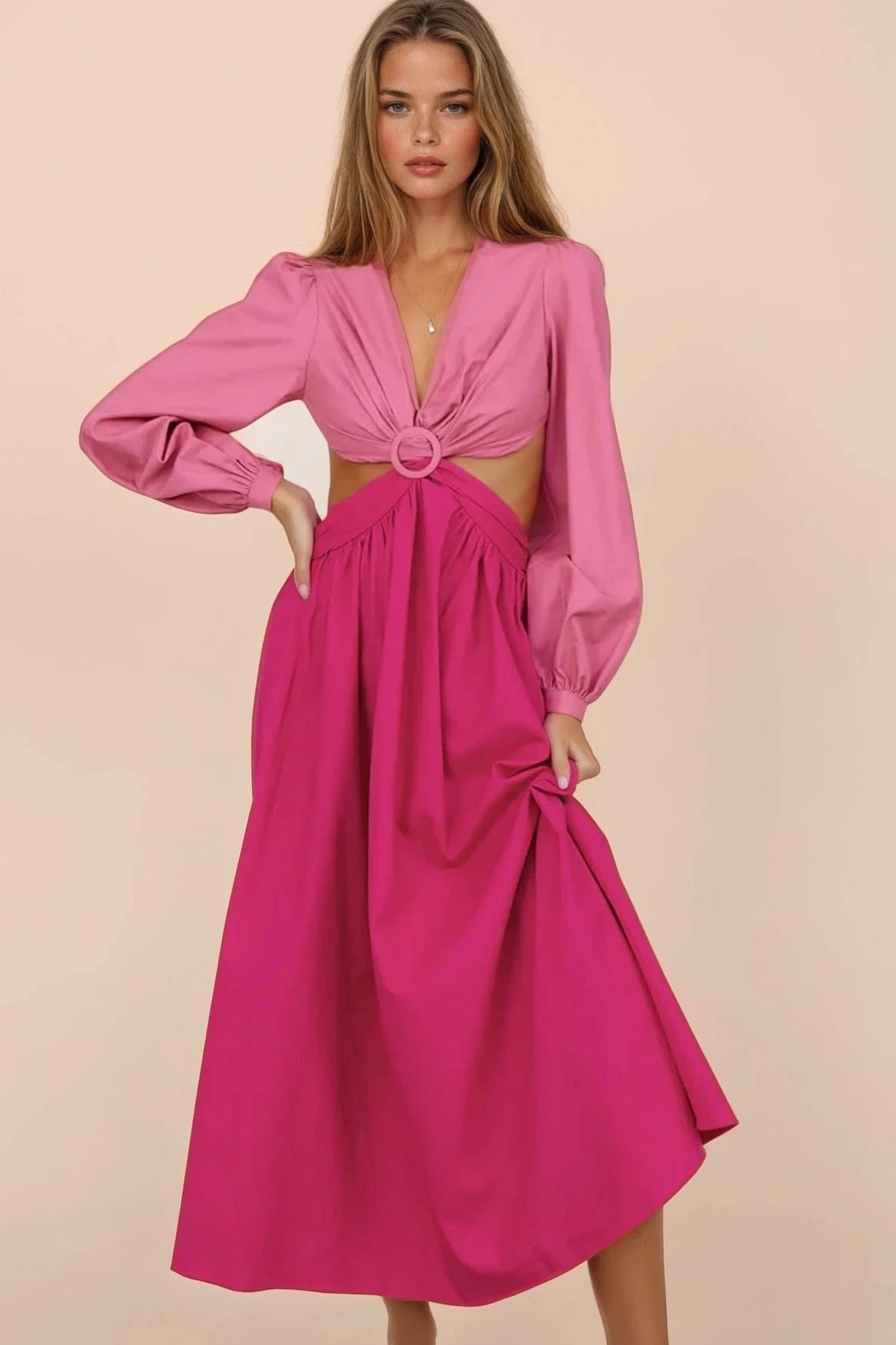 Valencia Dress / Pink