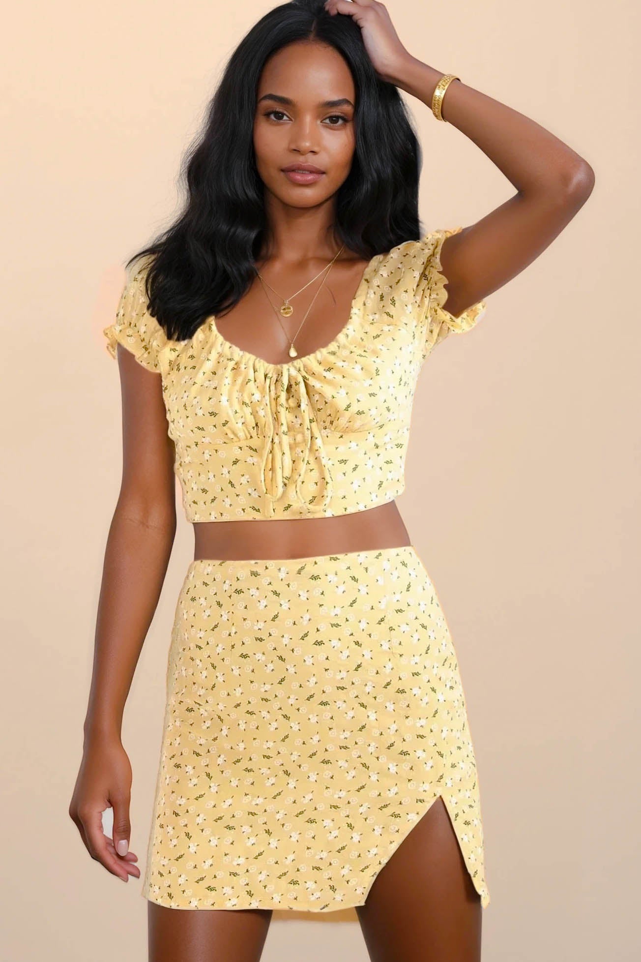 Renee Skirt / Yellow