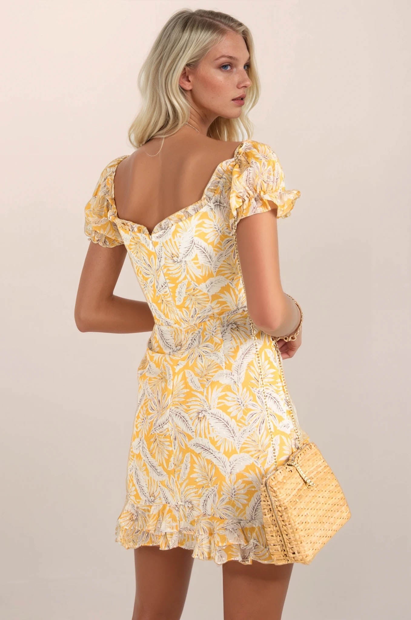 Madelyn Dress / Yellow