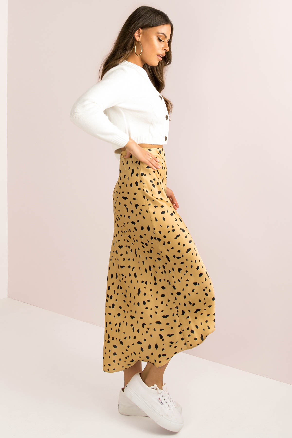 Regan Skirt / Leopard