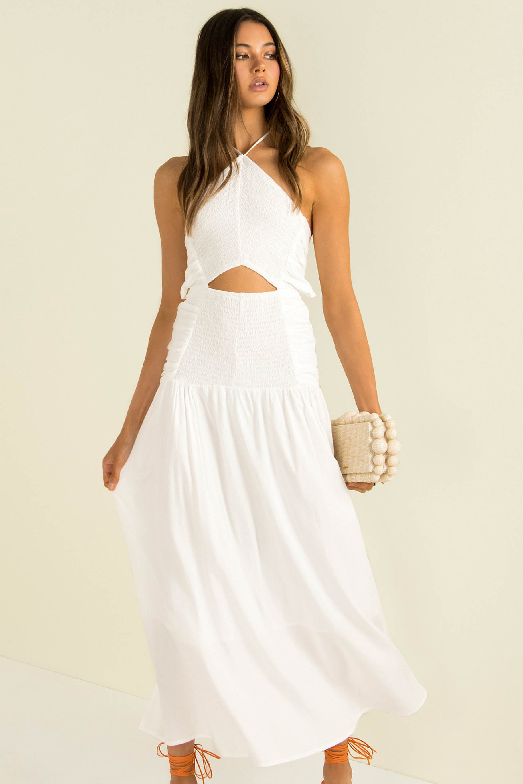 Mirage Dress / White