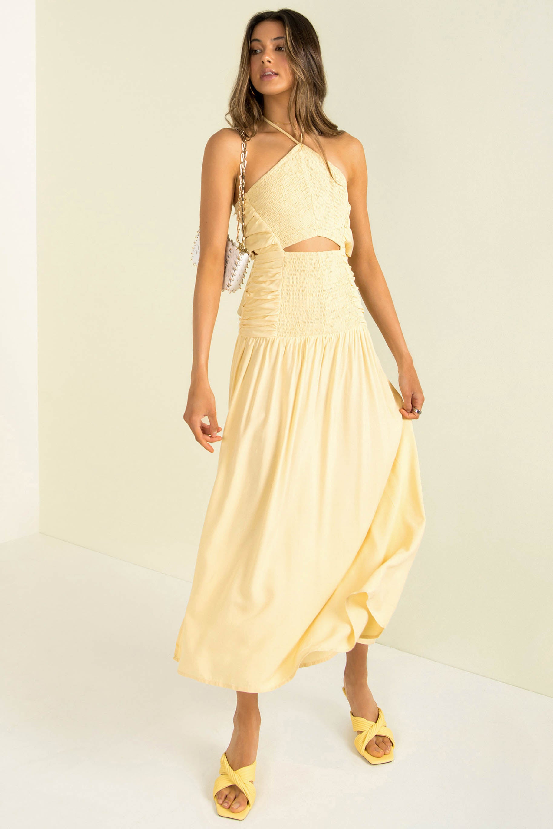 Mirage Dress / Yellow