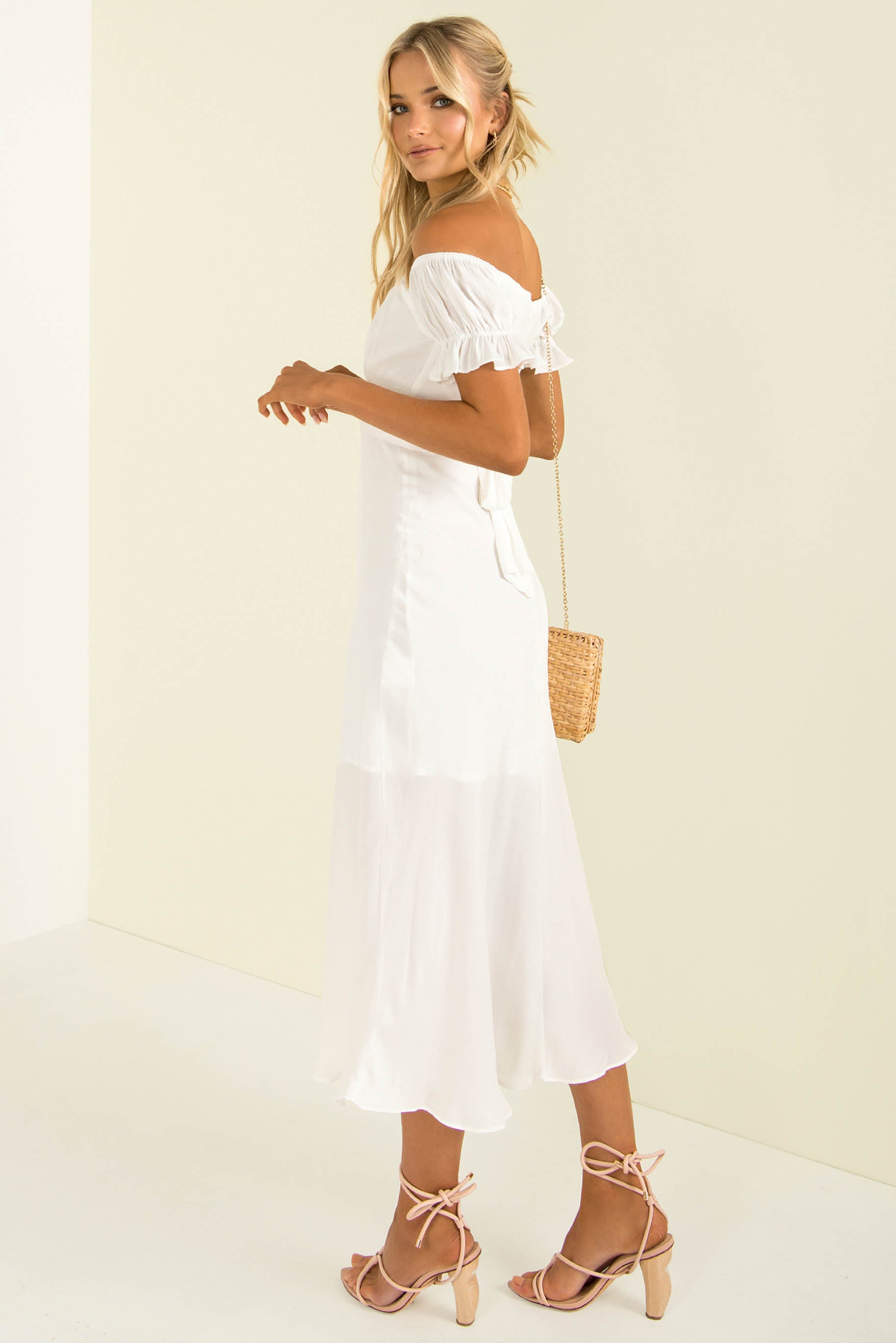 Kristen Dress / White