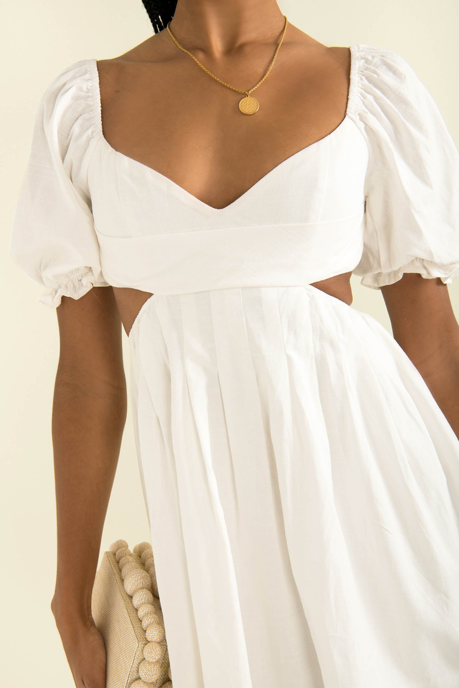 Peytonn Dress / White