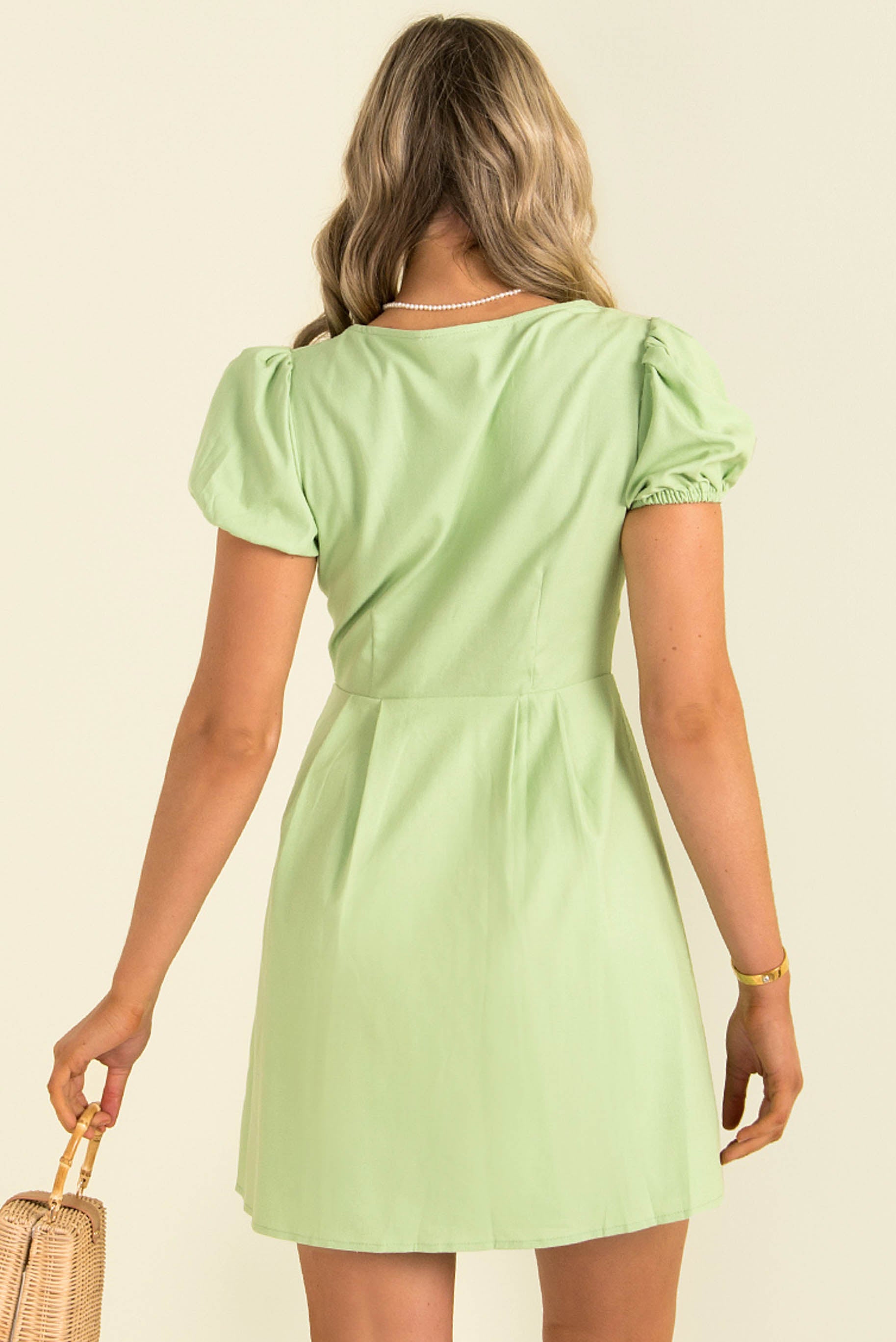 Regan Dress / Lime