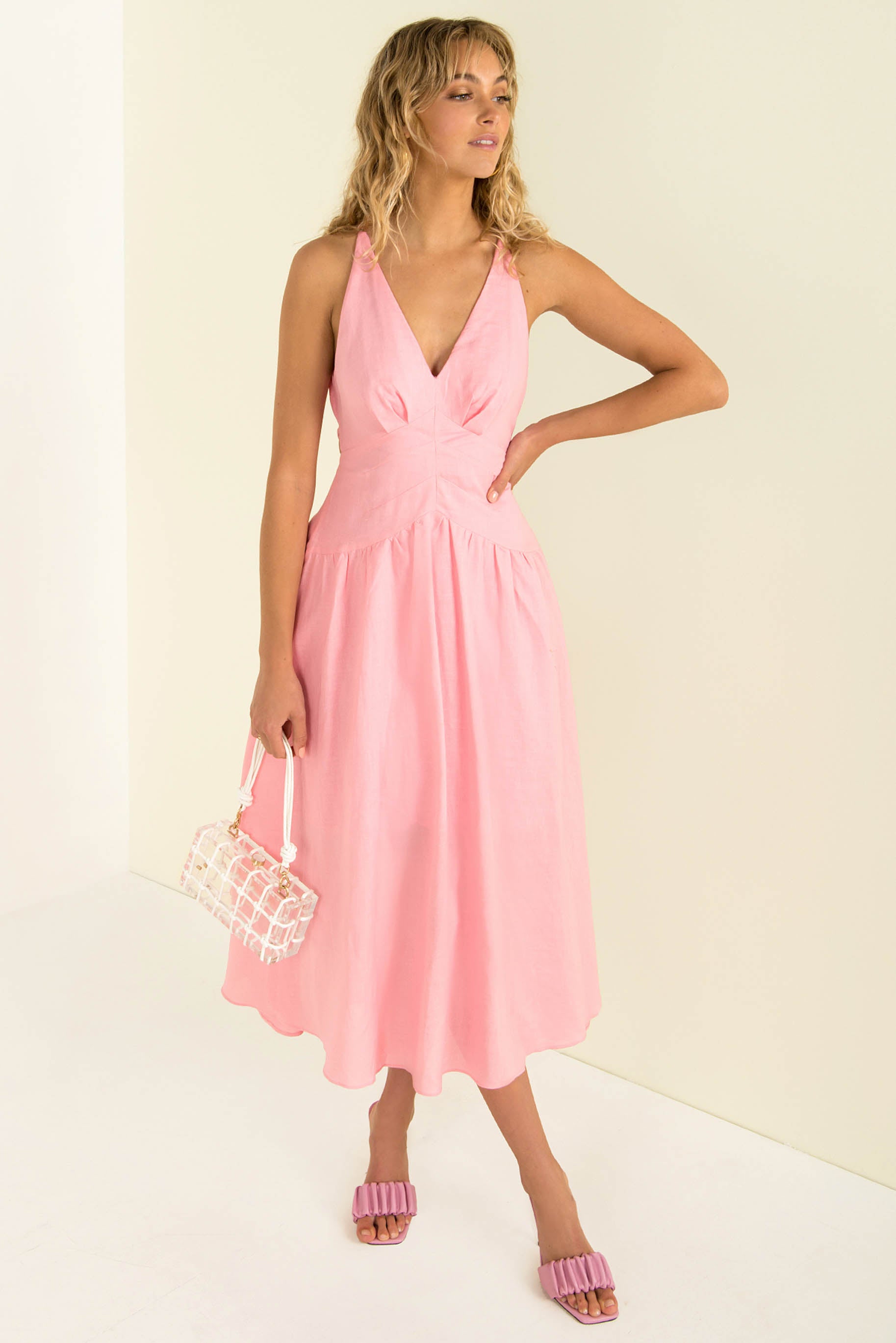 Amory Dress / Pink