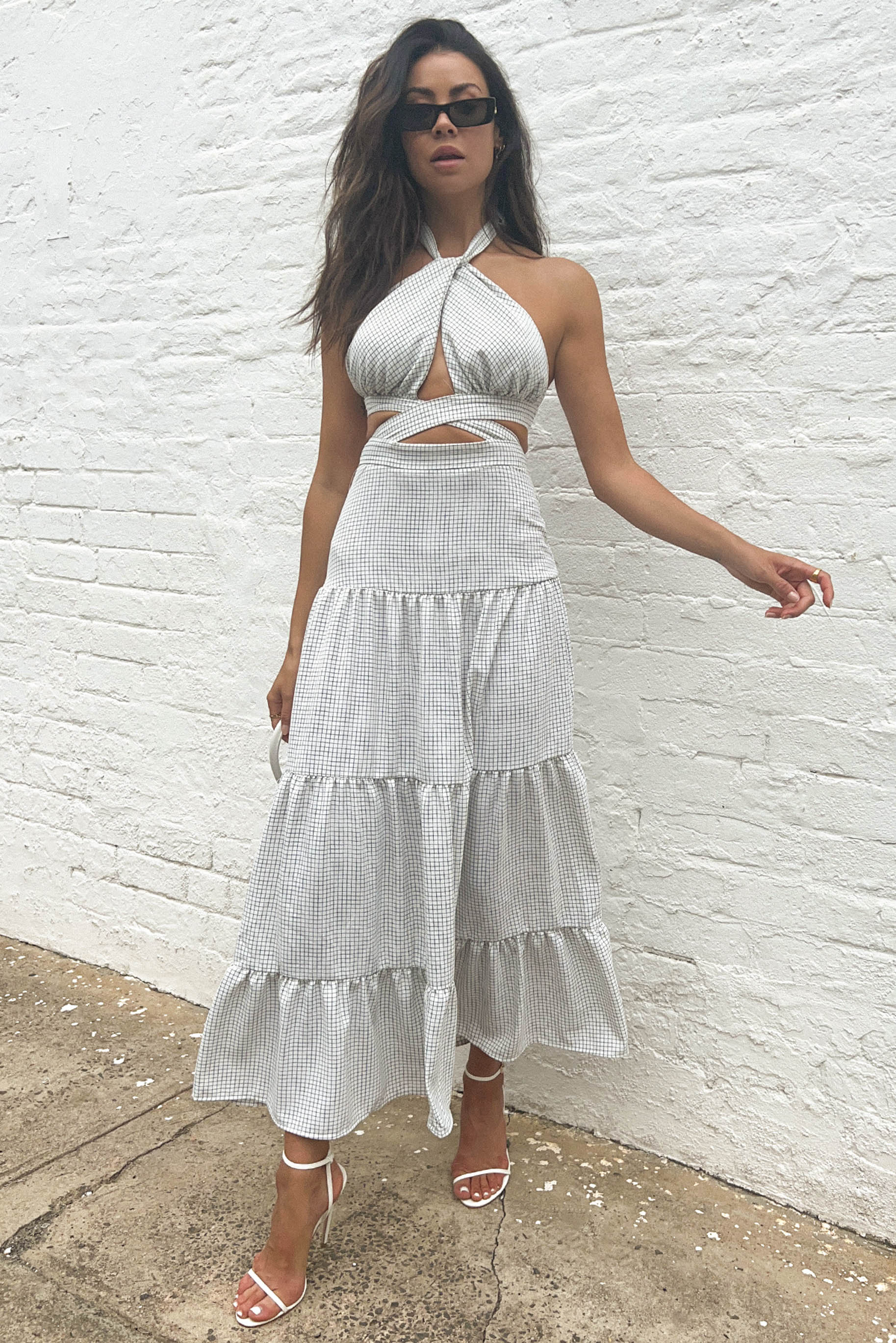 Gia Dress / White