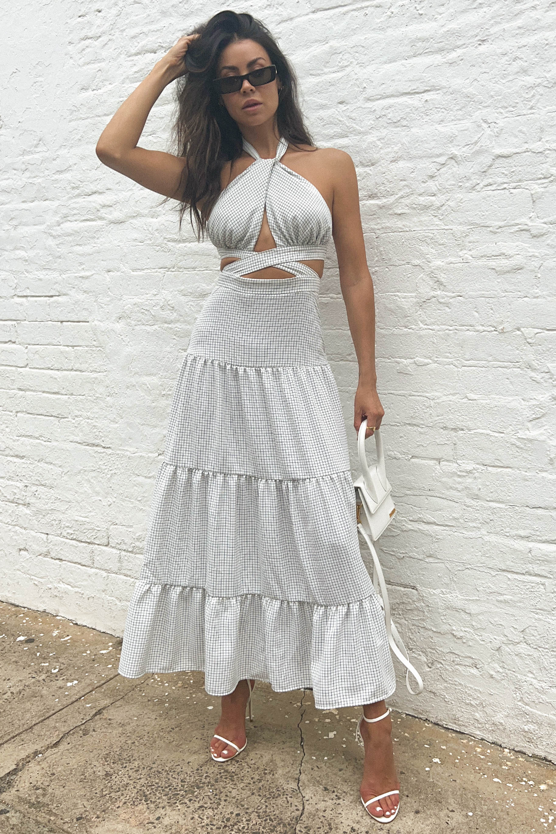Gia Dress / White