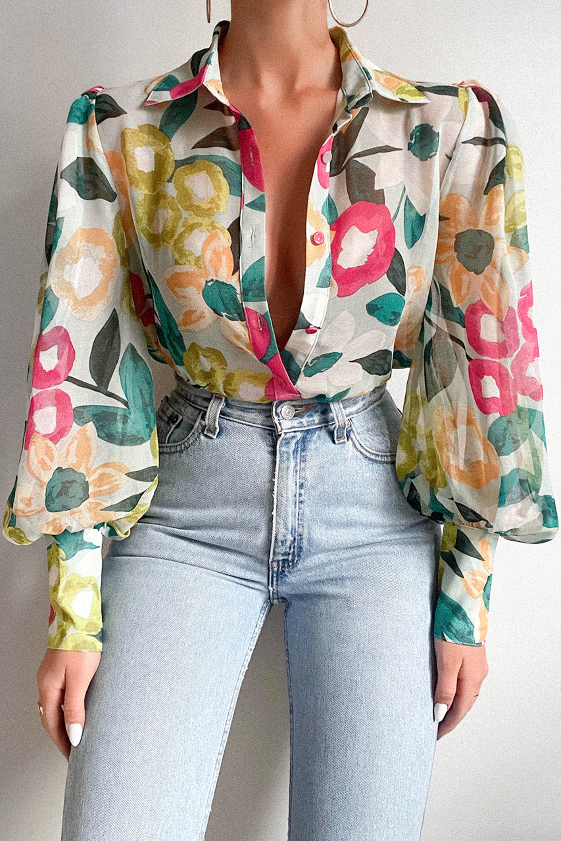 Chi Chi Blouse / Tropical