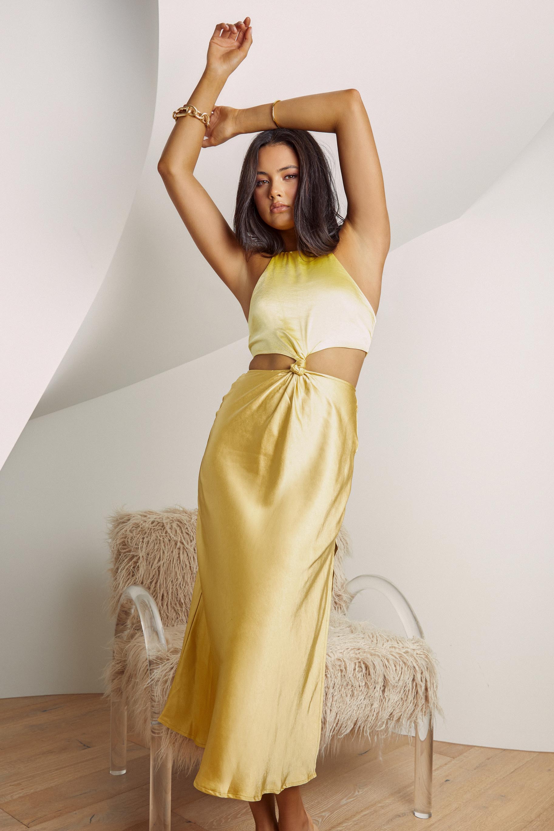 Elisa Dress / Yellow